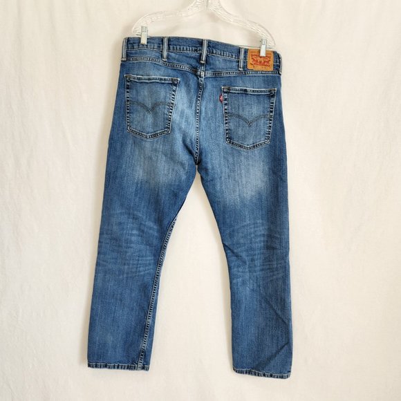 LEVI'S 513 VINTAGE Unisex Western Slim Straight Stretch Jeans W38 L30 Exc. Cond. - Picture 2 of 16